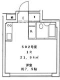 502 間取り図