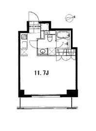 コアマンション御徒町フリージオ 902 間取り図
