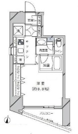 ライジングプレイス秋葉原 5階 間取り図