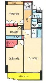 NK青山ホームズ 103 間取り図