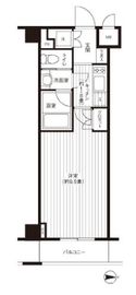 グランハイツ東新宿 213 間取り図