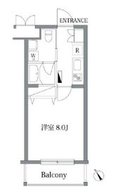 ガーデン荏原中延 305 間取り図