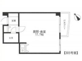 アロープラザ原宿 3階 間取り図