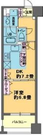 パークキューブ日本橋水天宮 403 間取り図