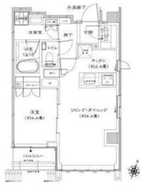 レジデンス神田 502 間取り図