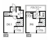13階 間取り図