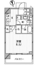 アーデン麻布十番 902 間取り図