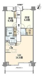 ブランズ八雲 3階 間取り図