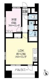 ロータス神楽坂 9階 間取り図