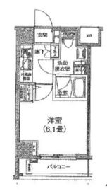 ルフレプレミアム芝公園 5階 間取り図