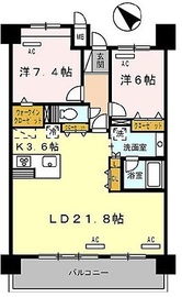 ロイヤルパークス豊洲 1102 間取り図