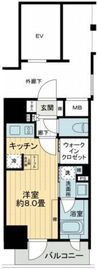 ライオンズ浅草橋ミレス 7階 間取り図