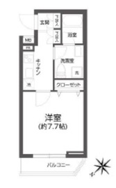 パセオ中目黒 305 間取り図