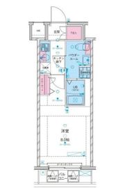 ジェノヴィア浅草駅前スカイガーデン 12階 間取り図