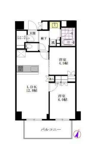 プレミスト文京音羽 3階 間取り図