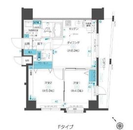 フェニックス武蔵小山 9階 間取り図