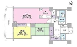 ザ・ガーデンタワーズ サンセットタワー 22階 間取り図