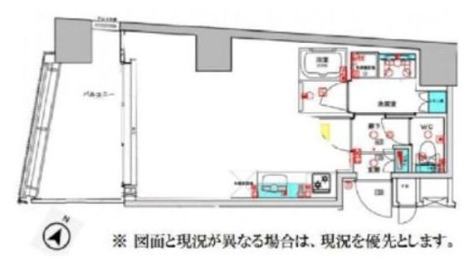 文京ガーデンザウエスト 13階 間取り図