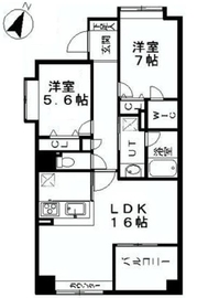 バームステージ三田 4階 間取り図