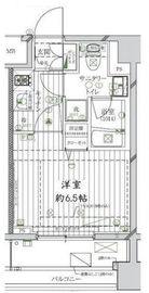 レガリス品川南大井パークサイド 4階 間取り図
