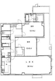 目黒プレザントホームズ 202 間取り図