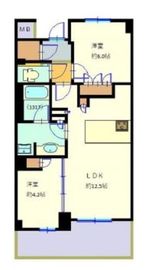 アトラス品川中延 6階 間取り図