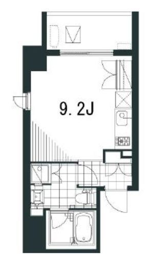 ラティエラ文京音羽 601 間取り図