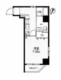 ブランセ森下 301 間取り図