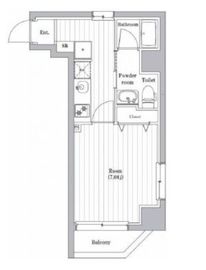 ブランセ森下 501 間取り図