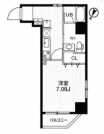 ブランセ森下 701 間取り図