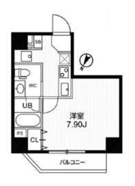 ブランセ森下 203 間取り図