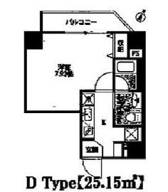 ブランセ森下 303 間取り図