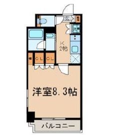 フロントコート錦糸町 303 間取り図