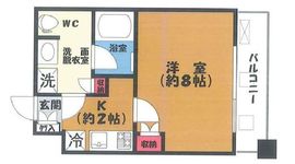 アトラス新御徒町 3階 間取り図