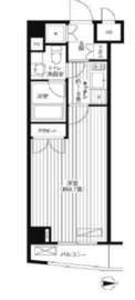 グランハイツ東新宿 506 間取り図