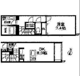 リーガランド参宮橋 101 間取り図