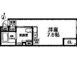 リーガランド参宮橋 301 間取り図