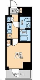 プライマル品川大森海岸 103 間取り図