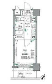 パレステュディオ渋谷ウエスト 10階 間取り図