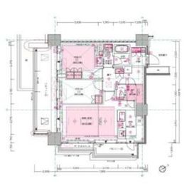 プラウドタワー東池袋 2階 間取り図