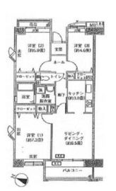 アクティ目黒駅前 2号棟 109 間取り図