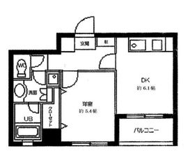 ラクラス田原町 602 間取り図