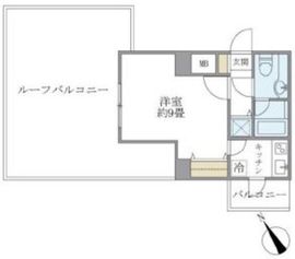 ミリアレジデンス赤坂 706 間取り図