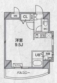 コンフォリア新中野Ⅱ 601 間取り図