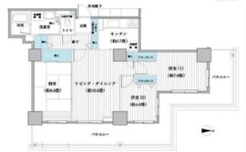 ベルタワー 907 間取り図