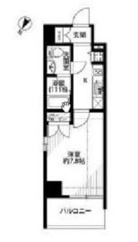 プレール・ドゥーク豊洲2 7階 間取り図