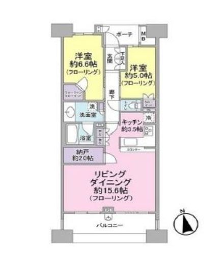 グランエスタ 3階 間取り図