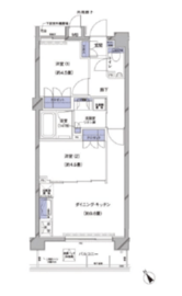 センチュリー表参道 3階 間取り図