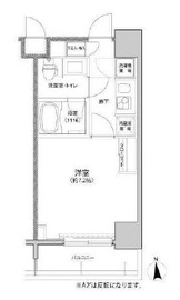 東急セットアップレジデンス恵比寿 906 間取り図