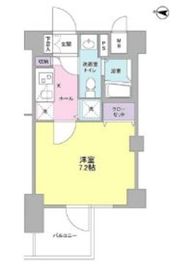 フィオリトゥーラ三軒茶屋ステーションフロント 404 間取り図